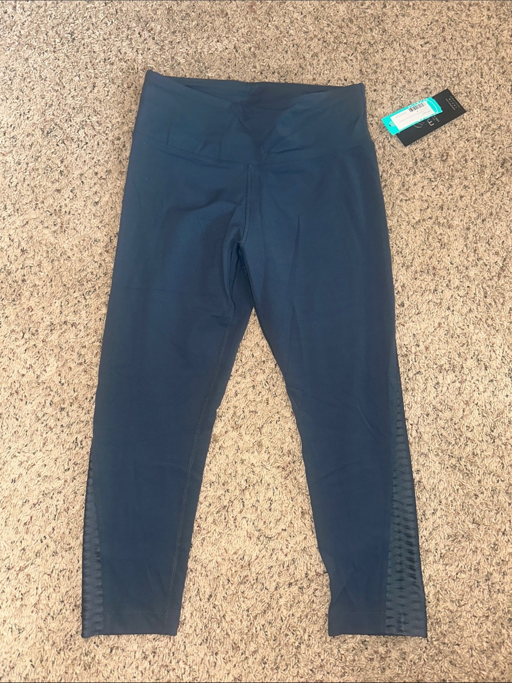 Teal Green MPG Sport Capris